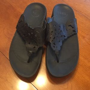 Black FitFlop sandals